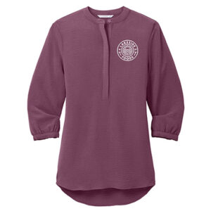 Ladies 3/4 Sleeve Crepe Tunic