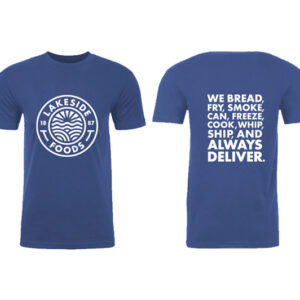 Unisex Sueded T-Shirt - Royal Blue