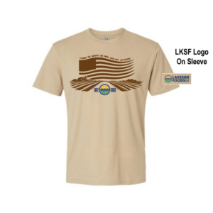 Next Level Unisex CVC Crew T-Shirt Heather Tan