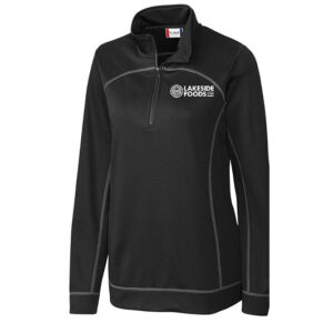 Clique Women's Black Helsa Half Zip