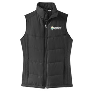 Port Authority Women's Black/Black Puffy Vest