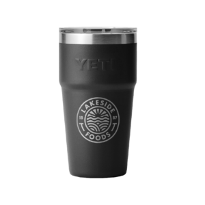 YETI Black Rambler 20 oz. Tumbler